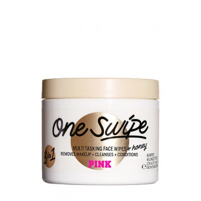 Victoria's Secret One Swipe Multi Tasking Face Wipes Honey - 45 τεμάχια